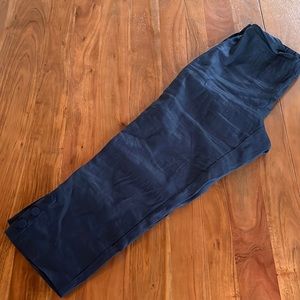 J.Jill button hem stretch linen pants